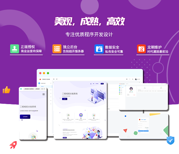 2024最新版守约者二级域名分发系统-娃菜资源网