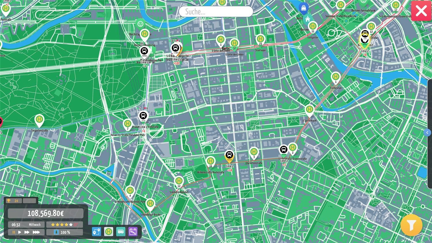《城市公交经理》v2.2.18中文版-娃菜资源网