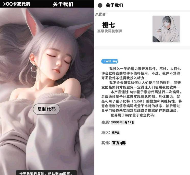 QQ卡死代码_1.0直接卡死对方-娃菜资源网